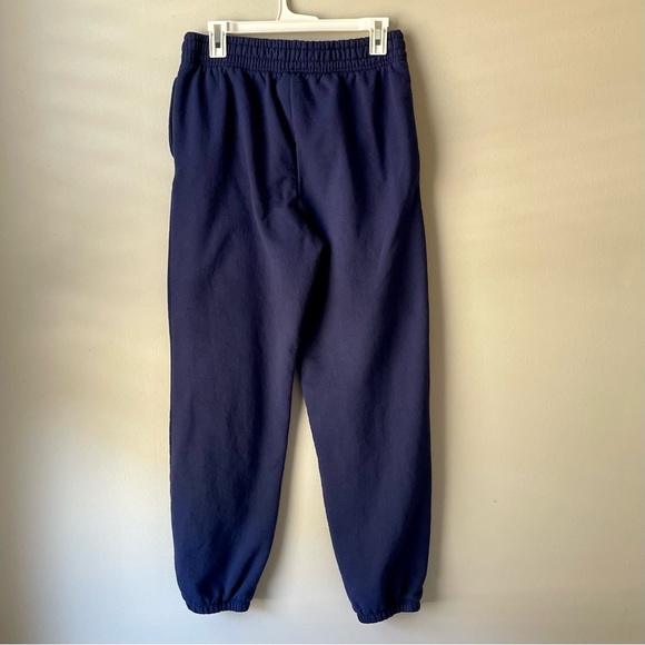 Champion unisex women’s men’s sweatpants size Large navy blue adjustable waist - Picture 5 of 13